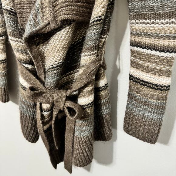 Moda International Mohair Wool Blend Cardigan Medium Boho Cabincore Scandi Girl - Picture 9 of 12